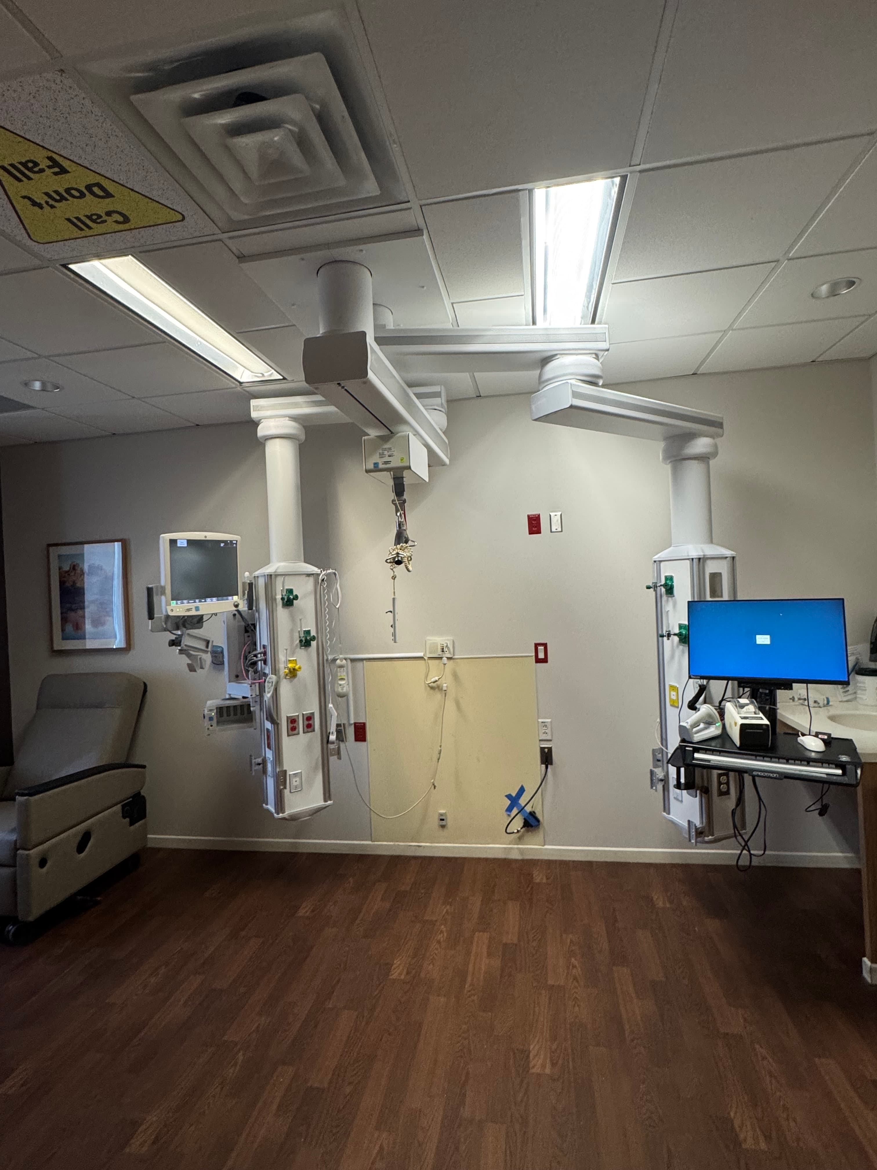 ICU Rooms Boom System Replacement & Integration project image 2